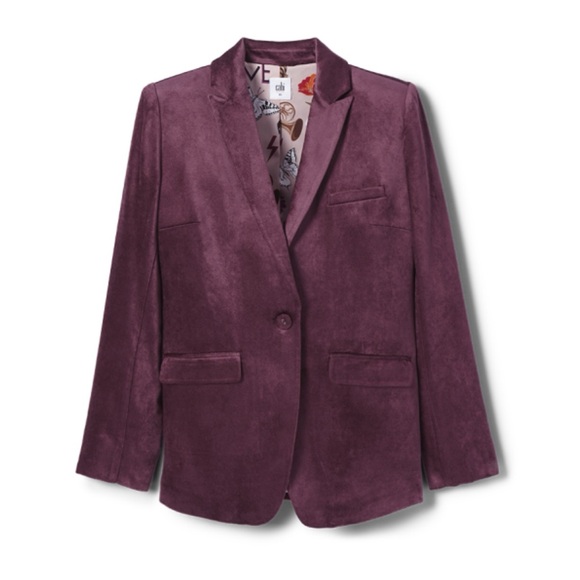 NWOT Cabi Williams Jacket. Mulberry. Size XL. - Picture 2 of 13